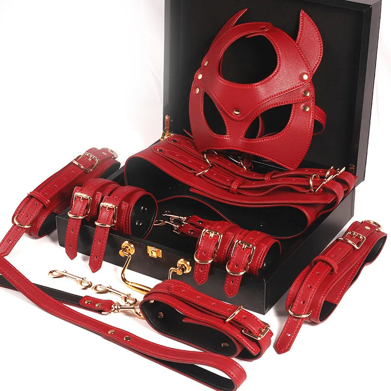 MASTERY - Kit de Bondage en Cuir