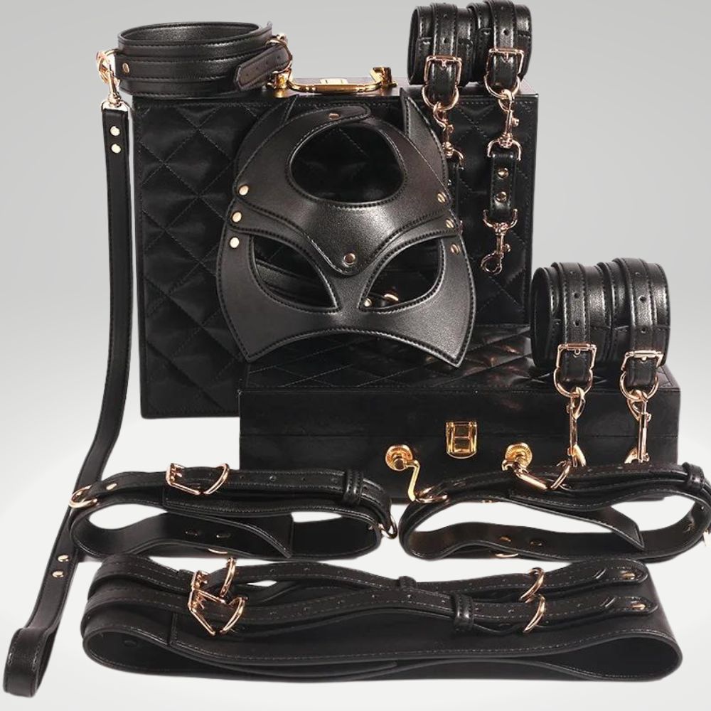 MASTERY - Kit de Bondage en Cuir