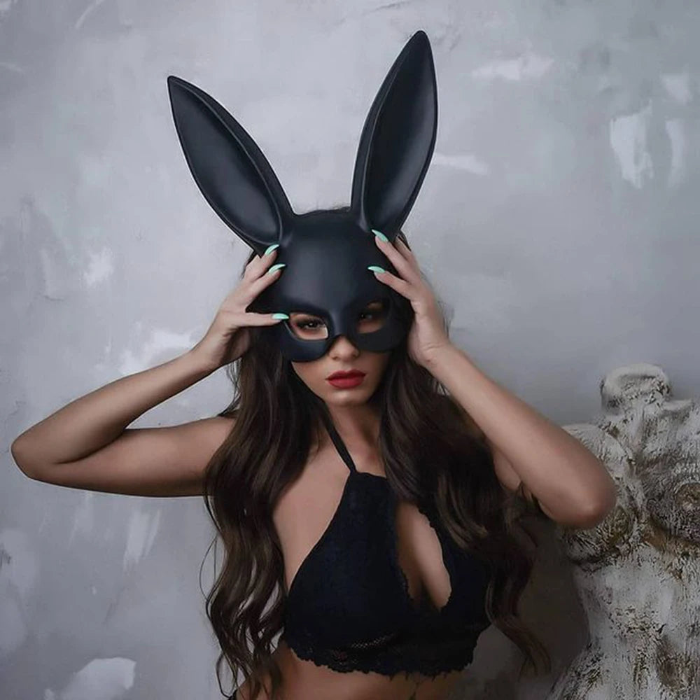 BUNNY - Masque de Lapin pour Soirées et Cosplay