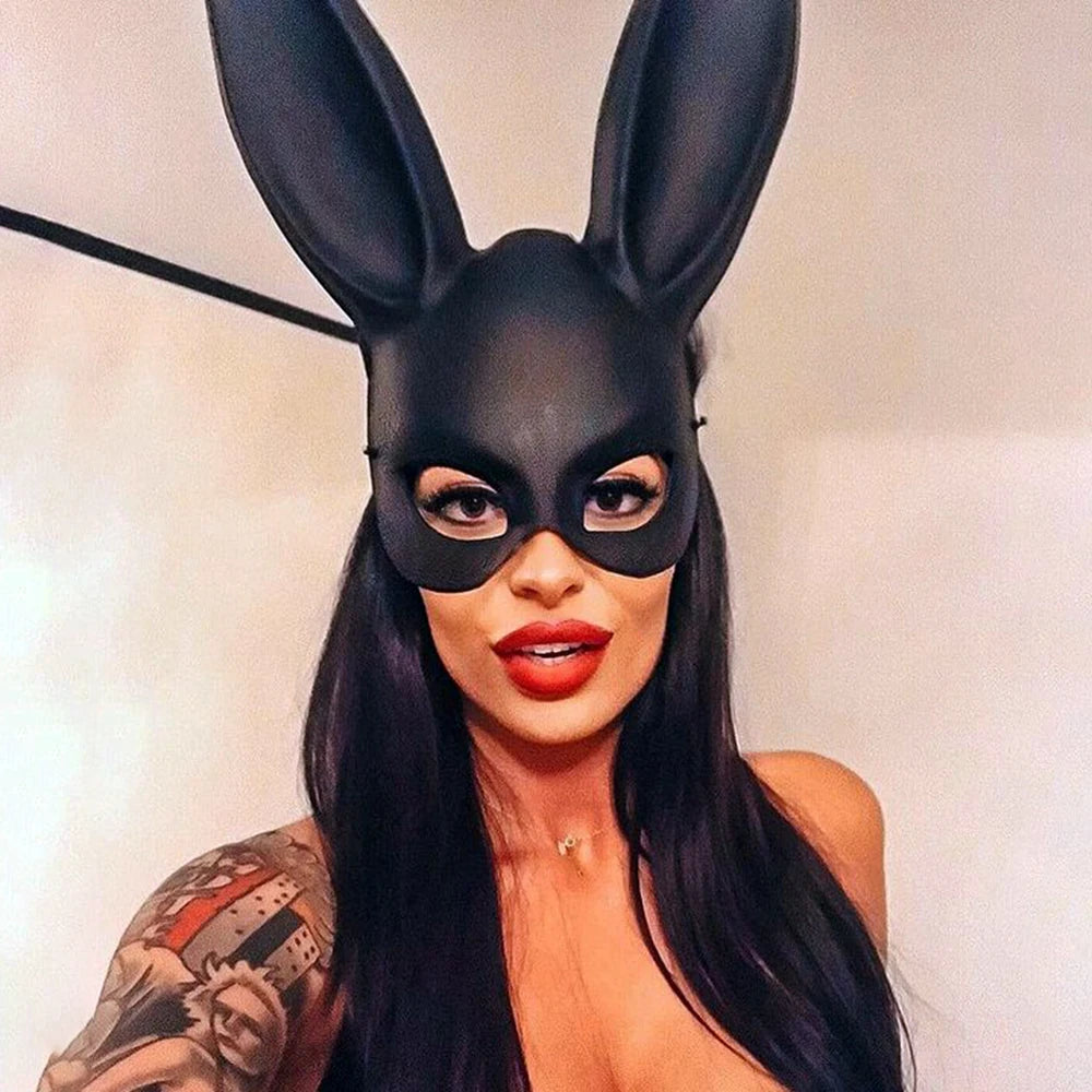 BUNNY - Masque de Lapin pour Soirées et Cosplay