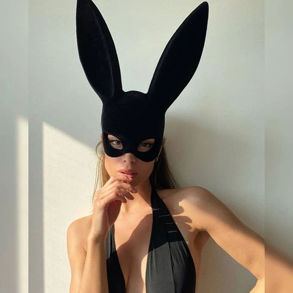 BUNNY - Masque de Lapin pour Soirées et Cosplay