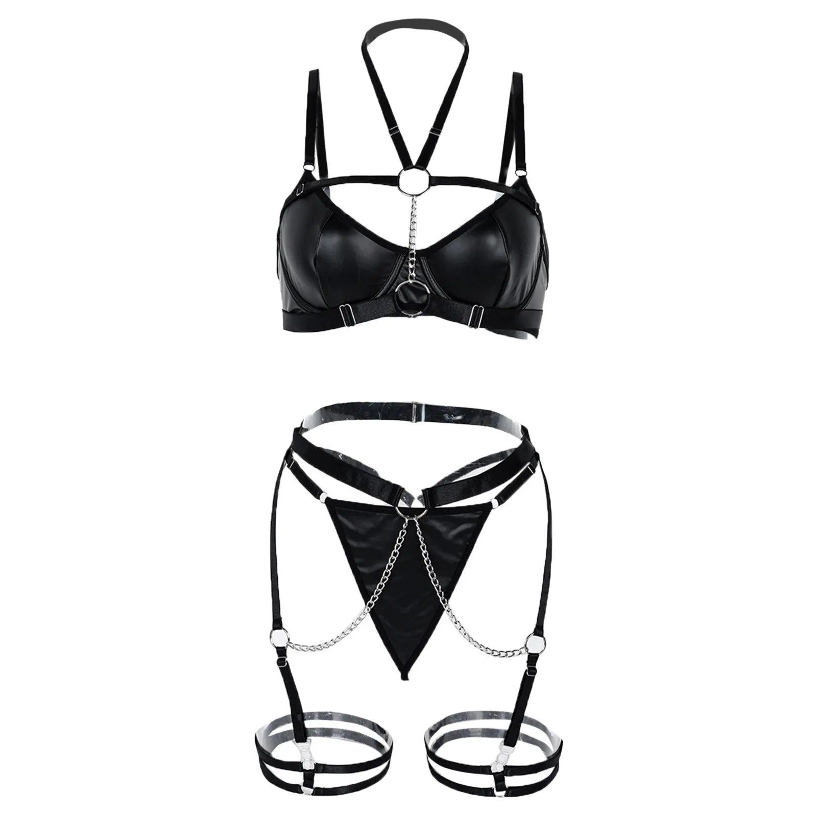 JASMINE - Ensemble de Lingerie avec porte-jarretelles