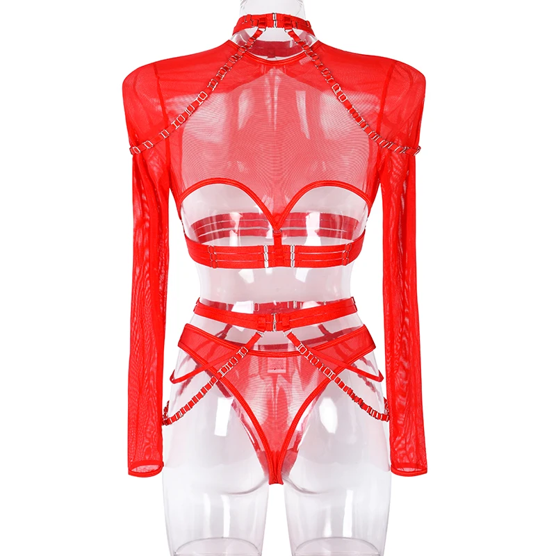 MYSTIC - Body Lingerie Gothique Transparent