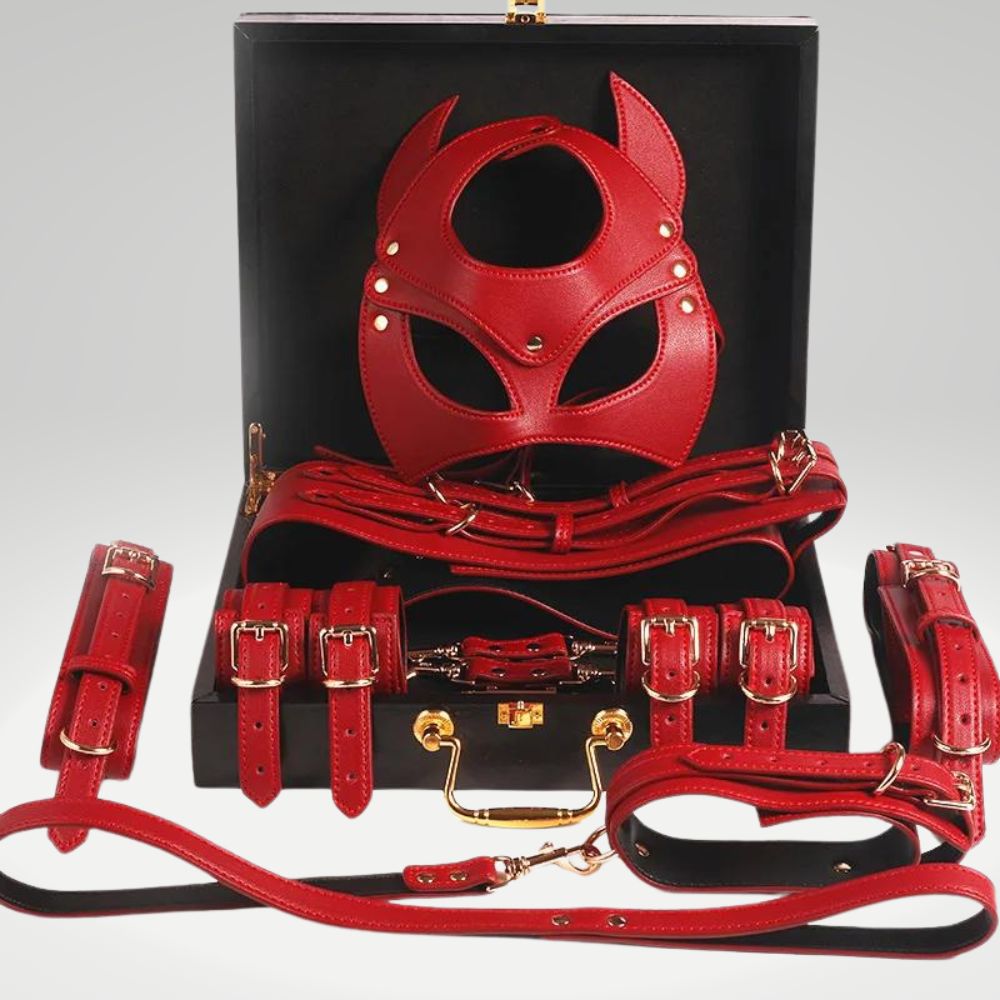 MASTERY - Kit de Bondage en Cuir