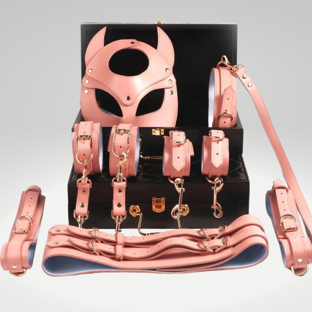 MASTERY - Kit de Bondage en Cuir